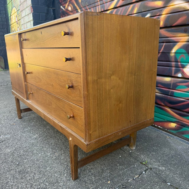 Mid-Century Modern Apart Mates by Drexel Lowboy Dresser For Sale - Image 3 of 12
