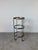 1970’s Maison Jansen Style Italian Hollywood Regency Brass & Glass Three-Tier Rolling Bar Cart With Removable Trays For Sale - Image 12 of 12