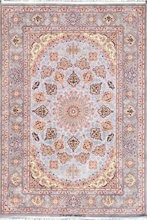 Isfahan Area Rug - 4'4" X 6'7"