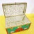 2000 - 2009 Metal Chest with Circus Decoration and Orange Edges For Sale - Image 5 of 8