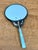 Vintage Floral Motif Metal Hand Mirror For Sale - Image 10 of 13
