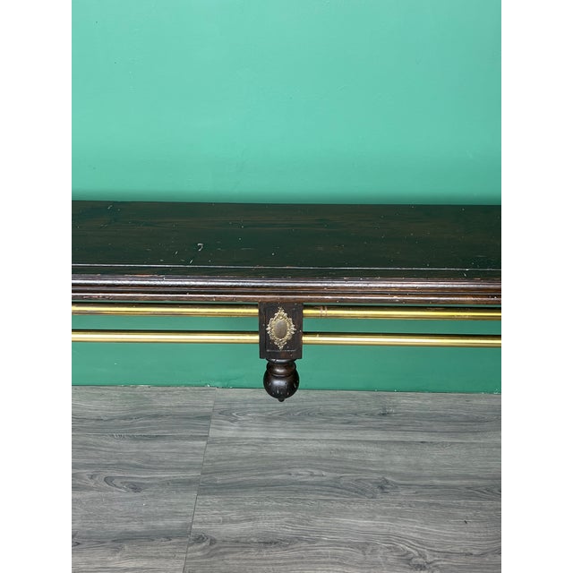 Spanish Late 20th Century Spanish Colonial Style Long Console Table For Sale - Image 3 of 11