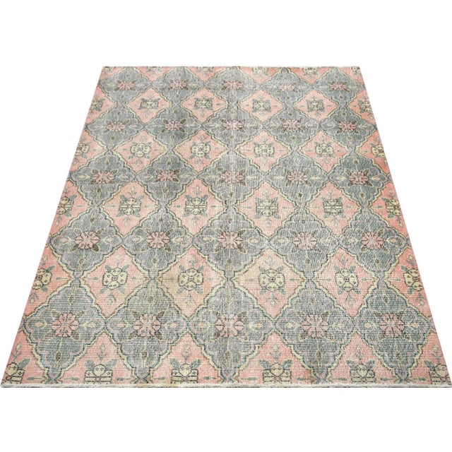 1960s 1960s Turkish Mid-Century-Modern Rug For Sale - Image 5 of 5