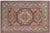 Purple Tribal Kazak Light Purple/Beige Wool Rug - 3'4''x4'10'' For Sale - Image 8 of 10