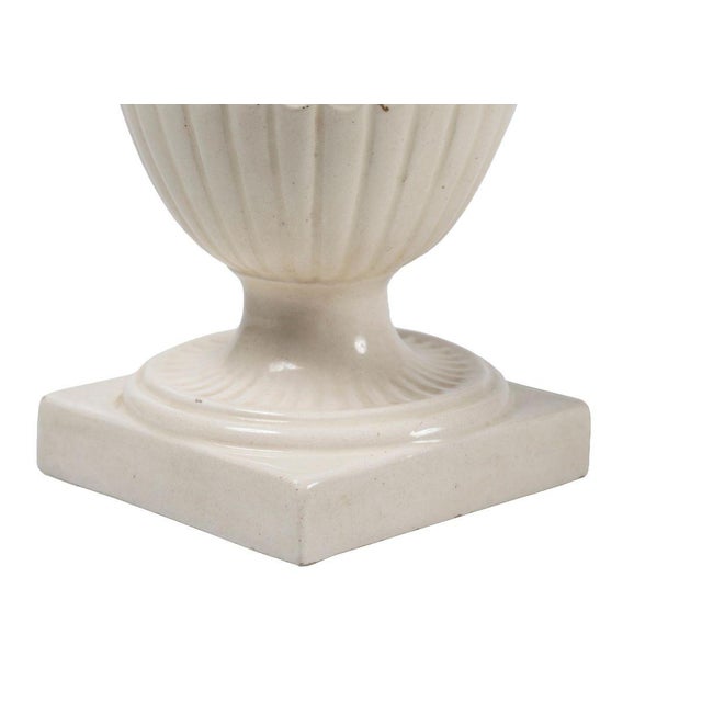 19th Century Italian White Chalice Cup from Giustiniani For Sale - Image 3 of 5