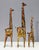 James Bearden James Bearden Trio of Brutalist Metal Giraffe Sculptures, Signed For Sale - Image 4 of 10