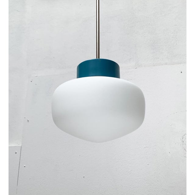 Mid-Century Czech Minimalist Pendant Lamp, 1960s For Sale - Image 18 of 18