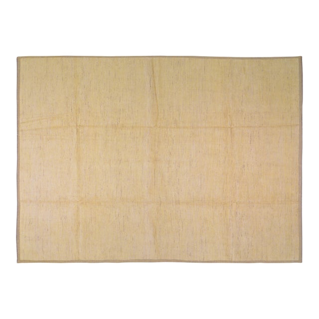 Moroccan Hand Knotted Wool Rug, 10'2"x14'3" For Sale