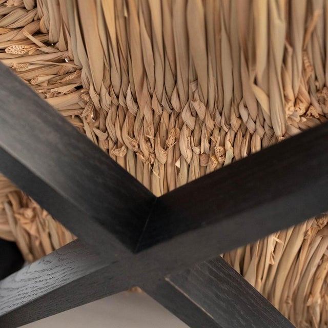 Vintage Wood and Rattan Chairs by Charlotte Perriand, 1980, Set of 4 For Sale - Image 14 of 18