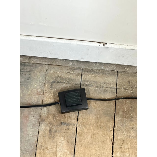 Italian 6-Light Arc Floor Lamp in Gilded Brass, 1970s For Sale - Image 13 of 15