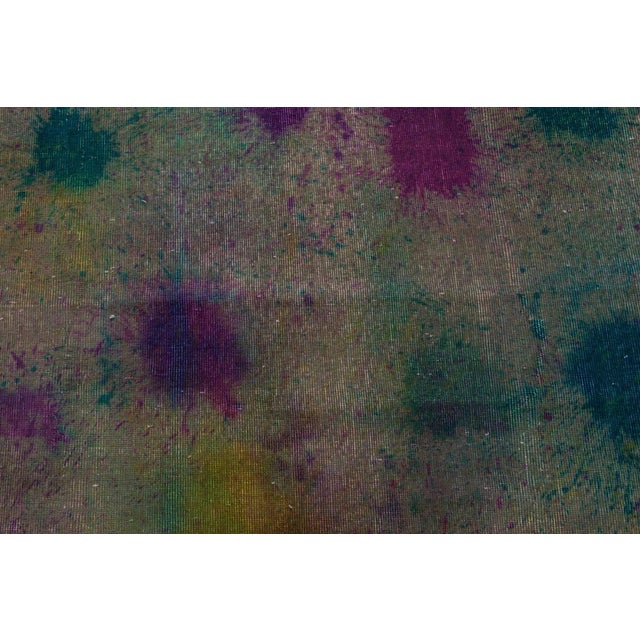 Abstract Modern “Daliesque” Wool Rug – Multicolor Masterpiece from Turkey by Doris Leslie Blau Size: 7'10" × 11'7" (238 ×...