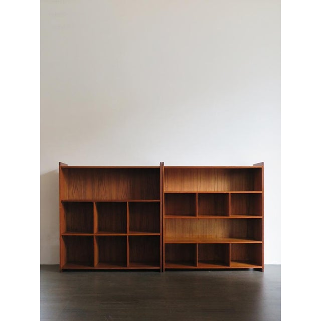 Mid-Century Modern Danish Teak Bookcases by Grete Jalk, Set of 2 For Sale - Image 3 of 18