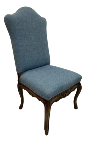 French Provincial Upholstered Side Chair