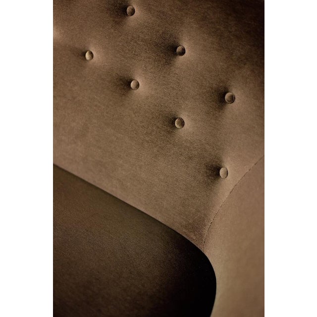 Brown Mid-Century Scandinavian Modern Paradiset Sofa by Kerstin Hörlin-Holmquist for Nordiska Kompaniet, 1950s For Sale - Image 8 of 18