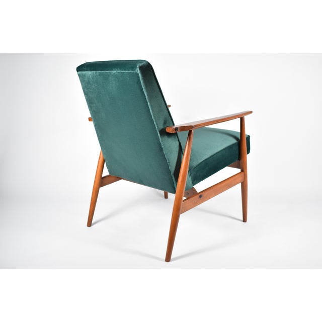 Club armchair type 300-190 was designed by henryk lis. The armchair was produced in bystrzyckie fabryki furniture...