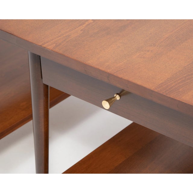 Wood Mid Century Paul McCobb Planner Group Winchedon Side End Tables Signed - a Pair For Sale - Image 7 of 12