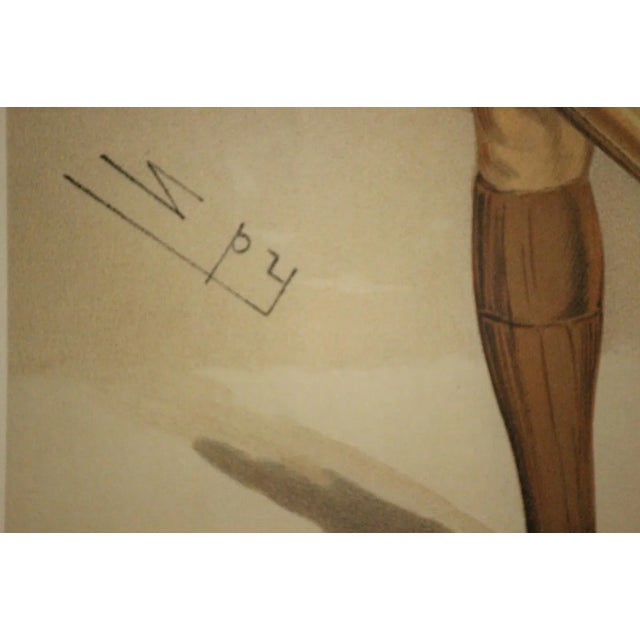 "Benjie" Oarsman by 'Spy' for Vanity Fair C1894 For Sale In New York - Image 6 of 9