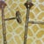 1950's French Mid Century Modern Tall Bronze "Bamboo" Wall Sconces by Maison Bagues a - Pair For Sale In Miami - Image 6 of 12
