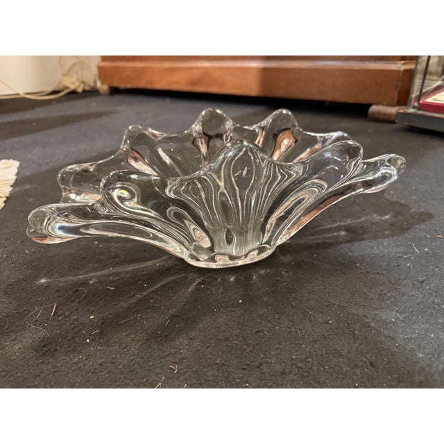 1960s Vintage Crystal Bowl, 1960s For Sale - Image 5 of 5