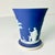 1950s Vintage Hellenistic Mediterranean Neoclassical English Wedgwood Jasperware Urn Vase. For Sale - Image 11 of 12