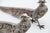 Chiseled Silver Pheasants Figurine, Set of 2 For Sale - Image 3 of 4