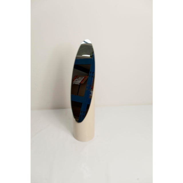 Wood Vintage Lipstick Bedside Mirror, 1970s For Sale - Image 7 of 14