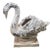 1930s Early Concrete Swan on Plinth For Sale