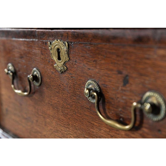 Wood English Vernacular Oak Dresser Base, 1750s For Sale - Image 7 of 17