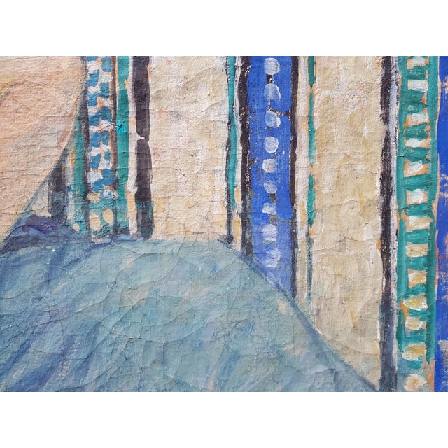 Fernand Lantoine Lantoine Fernand - Reclining Nude Woman - Oil Painting - 1900's For Sale - Image 4 of 12