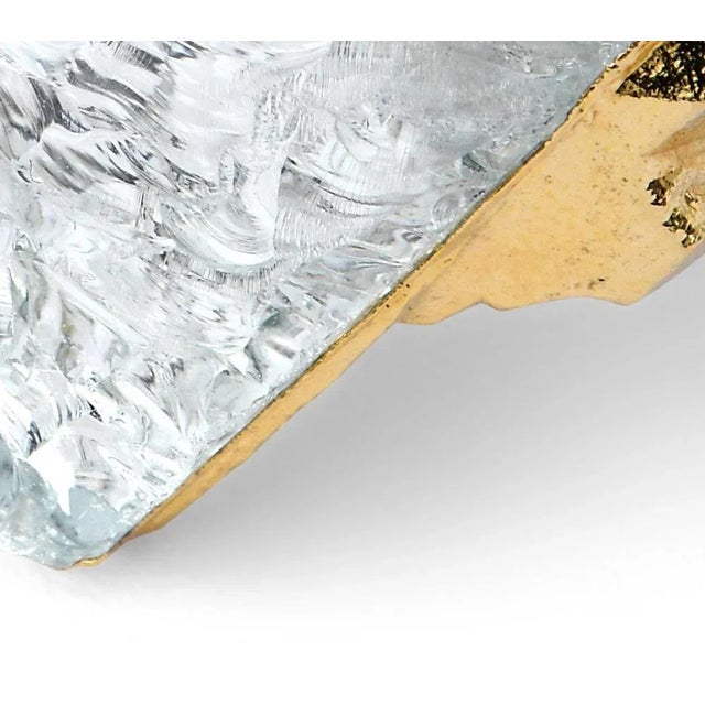 Contemporary Wonder Sapiens 10 Hand-Sculpted Ring in 24k Gold-Plated Bronze by Marion Fillancq For Sale - Image 3 of 8