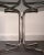 1980s Italian Round Dining Table in Chrome Steel and Glass, 1970 For Sale - Image 5 of 14