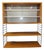 Mid-Century Modern Teak String Shelving Unit with Display Cabinet and Black Ladders by Kajsa & Nils Nisse Strinning for String, Sweden, 1960s For Sale