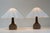 Danish Modern Ceramic Table Lamps by Jette Hellerøe for Axella, 1960s, Set of 2 For Sale - Image 15 of 18