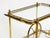 Neoclassical Brass Bar Cart with Glass Trays from Maison Jansen, 1960s For Sale - Image 11 of 18