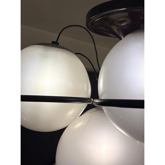 Gino Sarfatti Mod. 2042-9 Chandelier by Gino Sarfatti for Arteluce, Italy, 1960s For Sale - Image 4 of 8