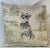 16" Square Pillow Embellished With a Stoic Silver Schnauzer Dog Portrait - Made in the U K For Sale - Image 12 of 12