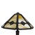 1920s Antique Bradley & Hubbard Arts & Crafts 8-Panel Slag Glass Table Lamp C1920 For Sale - Image 5 of 12