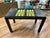 Mid 20th Century Faux Snakeskin Game Table with Removable Top For Sale - Image 4 of 18