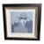 Hans Feyerabend – Signed 2004 Expressionist Portrait of Gentleman in Fedora – Original Painting, Framed For Sale