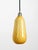 Beautiful yellow & white italian Mid Century Murano glass pendant lamp in rare design with a checked pattern....