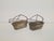 Apair of Vintage French Silver Plate Wine Bottle Holder, 1920s, Set of 2 For Sale - Image 9 of 9