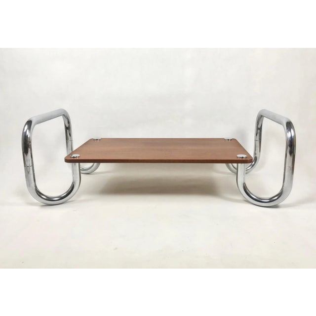 Czech production coffee table from the 1930s. The manufacturer is unknown, probably one of the czech manufacturers of...