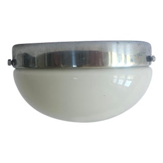 Bauhaus Functionalism Art Deco Flush Mount, 1930s For Sale