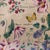 Late 20th Century Vintage Berry Butterfly Botanical Screen Print Upholstery Fabric, 6 Yards For Sale - Image 5 of 11