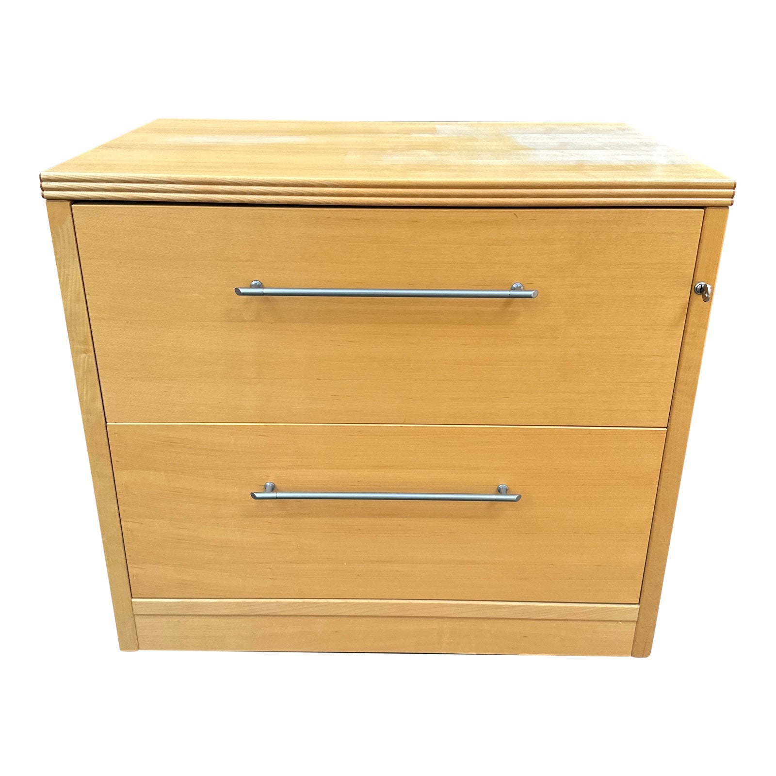 Contemporary Maple Finish Filing Chairish