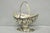 Antique Victorian Japanese Silver Plated Rose Flower Repousse Nut Bowl Dish For Sale - Image 16 of 16