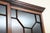 Antique Georgian Mahogany Breakfront Library Bookcase For Sale - Image 4 of 17