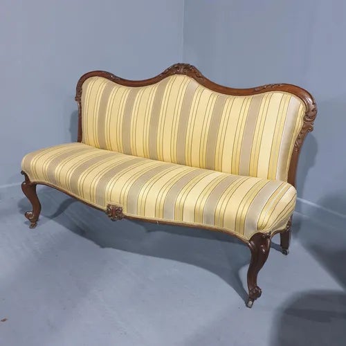 Antique Victorian Sofa, 1880s For Sale - Image 11 of 12