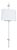 Regina Andrew Taurus Sconce Polished Nickel For Sale