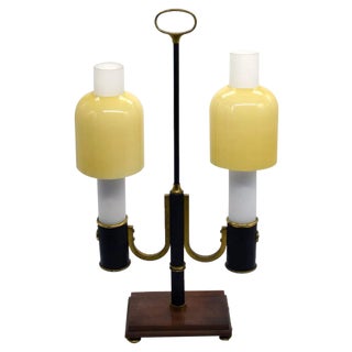 Italian Ministerial Table Lamp, 1950s For Sale